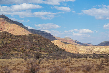 Landscape shot of the desert of Southern Namibia.