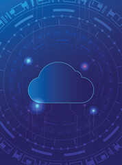 Neon Cloud Technology and Digital Circuit Interface