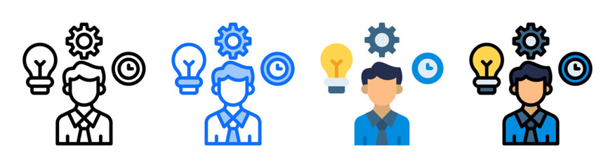 Activity Icon Collection Set Multiple Style