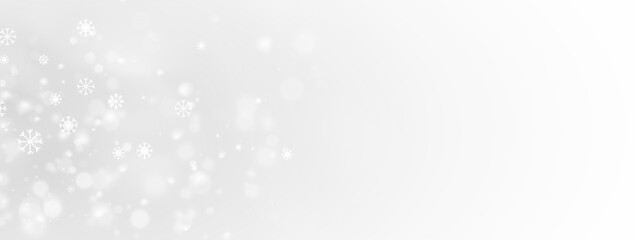 Winter Wonderland Snowfall Illustration for Holiday Decor