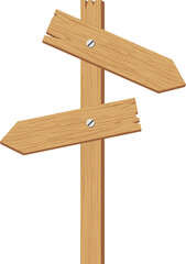 Wooden signboards icon