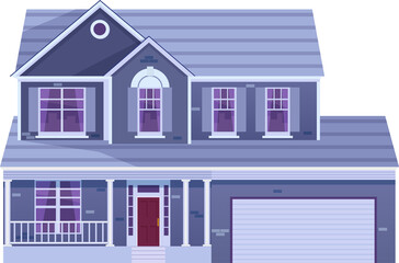 cute cartoon house