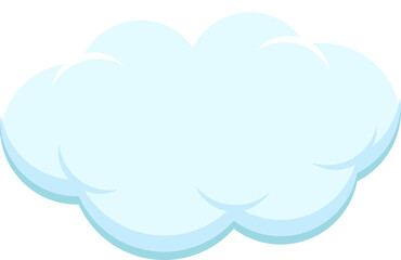 Set of blue sky, clouds.