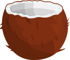 Ripe coconuts icon