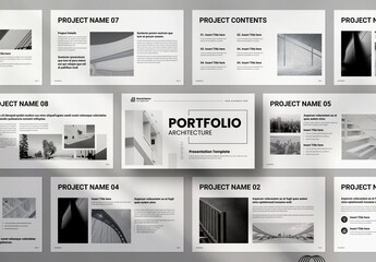 Architecture Portfolio Presentation Tamplate