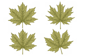Maple leaves falling, vibrant autumn foliage illustrating seasonal change and nature's beauty on transparent background