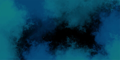 Blue sky with white clouds over a misty beach and abstract smoke texture. cloud, dark, storm, black, night, moon, space, color, fire, cloudscape, motion, backgrounds © Creative Lis