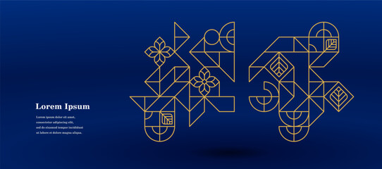 幾何学 抽象 サークル パターン 葉 テクスチャ 背景