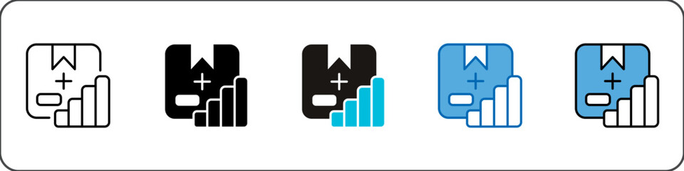 Obraz premium Demand Icon Pack Multistyle Editable Stroke