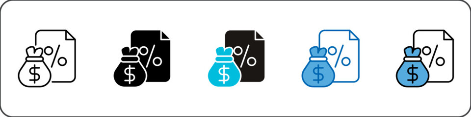 Interest Icon Pack Multistyle Editable Stroke