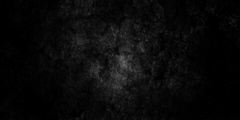 Dark grunge texture wall. Textured black grunge background. Textured concrete background. Grunge textured concrete black stone wall background.	