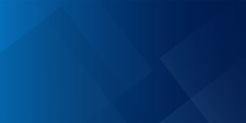 Abstract blue background with glowing geometric lines. Modern blue gradient square shape design. Futuristic technology concept.