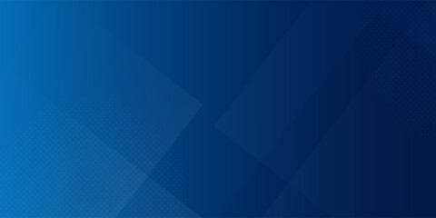 Abstract blue background with glowing geometric lines. Modern blue gradient square shape design. Futuristic technology concept. © mis