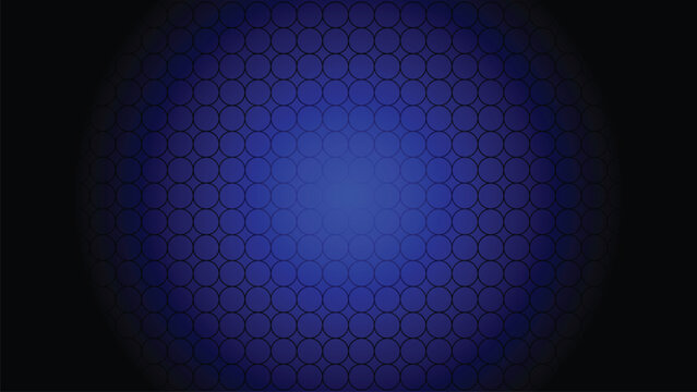 Abstract background with blue circles in a repeating pattern design