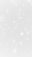 Magic winter snowfall illustration with shimmering festive snow