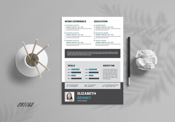 Simple Resume and Cover Letter