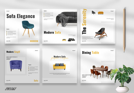 Catalog Social Media Post Design