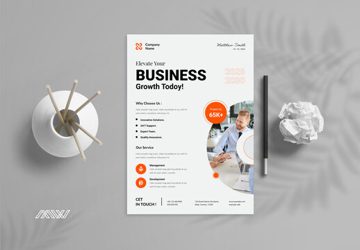 Creative Business Flyer Design Template