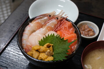 小樽の海鮮丼
