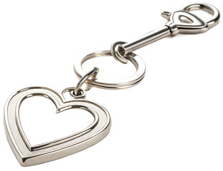 Keychain heart charm 