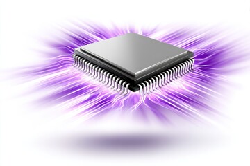 Illuminated Neurons: An intricately detailed depiction of neurons, glowing with energy. The image shows the complex architecture of a neuron, sparking scientific discovery and innovation.