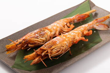 赤えび　塩焼き