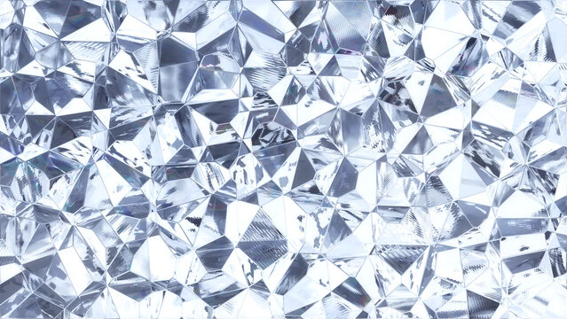 キラキラ輝く宝石、ガラス、氷のような背景テクスチャ