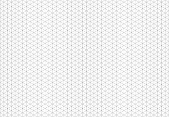 Isometric black grid, squared grid. Notebook sheet blank. Mathematic pattern for making notebooks productions for school and education. Black line guides. Printable 3d perspective backdrop.