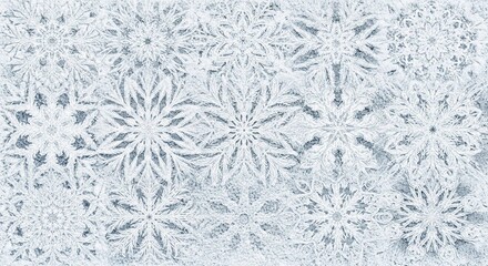 snowflake on white background