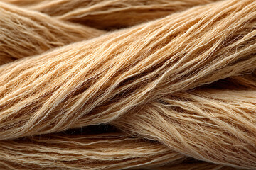 Fototapeta premium Close-Up of Natural Fiber Texture for Textile Design Inspiration