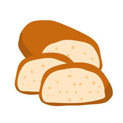 French baguette traditional food