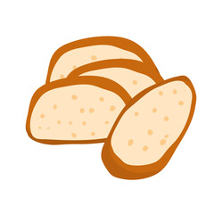 French baguette traditional food