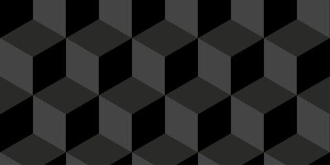 Cubic wall texture pattern. seamless cube grid hexagon technology background. Geometric pattern illustration mosaic, square and triangle wallpaper.	
