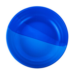 empty plate isolated on white background.