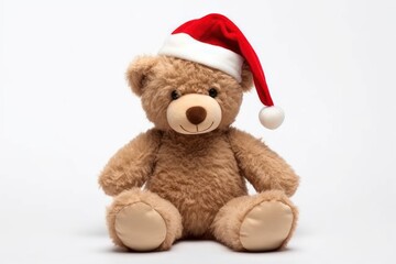 Merry christmas plush brown cute.
