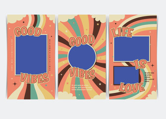 Abstract Geometric Triangular Design Poster template. Vector illustration.