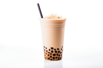 Drink cup white background refreshment.