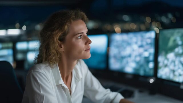 AI-powered social media monitoring system detecting early signs of emergencies, with 911 operators reviewing alerts from digital feeds to dispatch emergency services faster, emphasizing data-driven