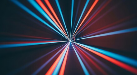 Abstract Light Trails A Dynamic Display of Velocity and Motion in a Dark Universe