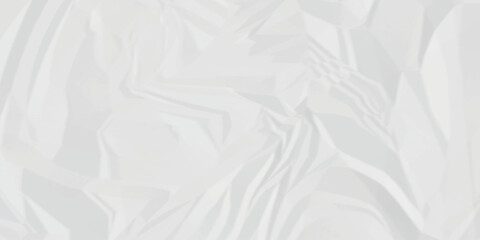 Paper texture background, Old paper background ripple soft white pattern wave crumple. Crushed and creased soft paper. Abstract wrinkle effect grunge and rough backdrop vintage page.	