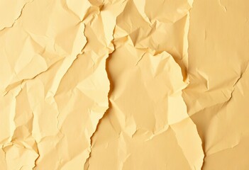 Close-up of crumpled, textured beige paper surface,  tan,  photocopy