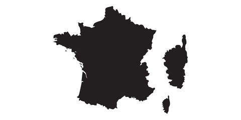 black silhouette of a map of canada