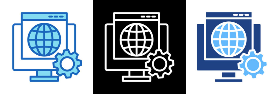 Web Development tripplestyle icon