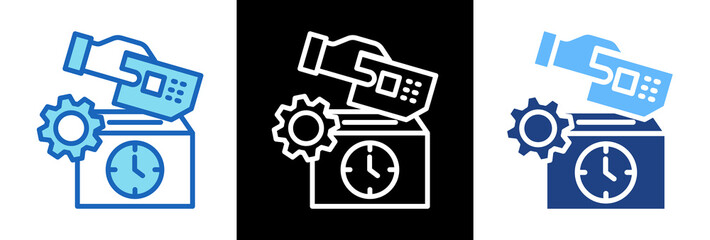 Punched Card tripplestyle icon