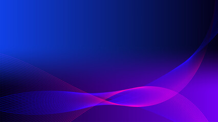abstract blue wave background