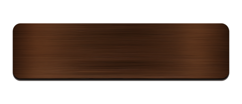 Rectangular wooden panel with natural wood grain texture on transparent background - Powered by Adobe