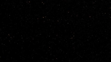 Loop flickering gold dust stars particles animation motion on black abstract Background. Gold stars particle on black background motion titles cinematic - Powered by Adobe