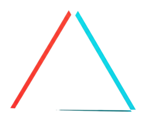 Dynamic geometric shapes artistic design abstract minimalist concept isolated on transparent background