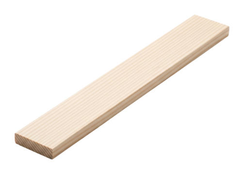 Wooden plank workshop product view crafting isolated on transparent background