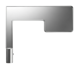 Cutting edge tool design workshop product isolated on transparent background